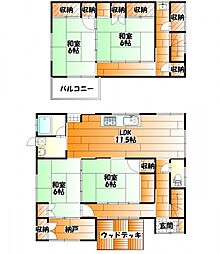 広島市安佐南区山本9丁目の一戸建て