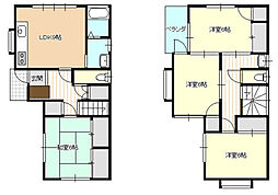 広島市安佐南区東原３丁目の一戸建て