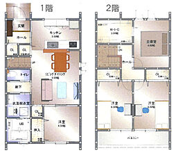 広島市安佐南区川内５丁目の一戸建て