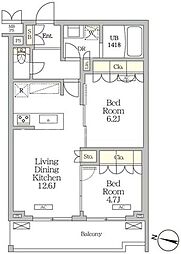 ミレーネ滝野川 509