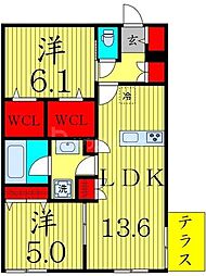 (仮称)足立区鹿浜6丁目メゾン 102