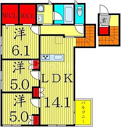 (仮称)足立区鹿浜6丁目メゾン 202