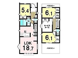 ミラスモ名古屋市西区円明町0238(1)　全1棟　新築一戸建て