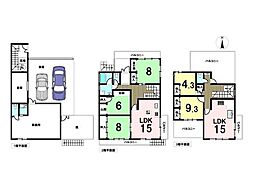 名古屋市西区上名古屋1丁目　中古戸建て