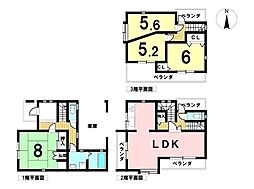 名古屋市北区西志賀町1丁目　中古一戸建て