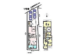 KIS西区上堀越町2期　全2棟　1号棟