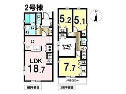 ミラスモ北区成願寺102(2)　全2棟　2号棟