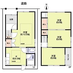 中古戸建　東住吉区田辺3