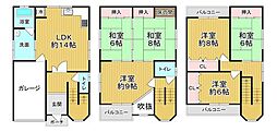 中古戸建　東住吉区湯里4