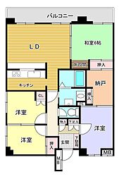 皐月マンション冷泉公園 402
