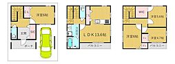 価格変更旭町　新築一戸建て４LDK