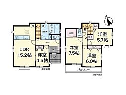 新築戸建　宮城野区岩切1期　1号棟