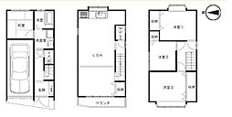 枚方市南中振2丁目　中古一戸建て