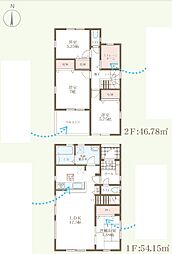 京都市北区等持院北町　新築一戸建て 1号地