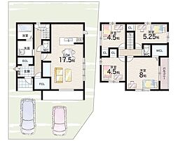 京都市北区西賀茂上庄田町　第5期　新築一戸建て 6号地