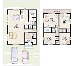 京都市北区西賀茂上庄田町　第5期　新築一戸建て 1号地