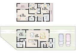 南丹市八木町八木鹿草　新築一戸建て 1区画