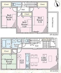 乙訓郡大山崎町大山崎琵琶谷　第23-1期　新築一戸建て 2号地