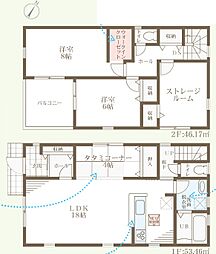 宇治市伊勢田町南遊田　第2期　新築一戸建て 2号地