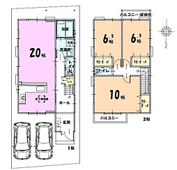 京都市伏見区久我石原町　T4期　新築一戸建て 8号地