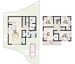 京都市南区久世大築町　第2期　新築一戸建て 1号地