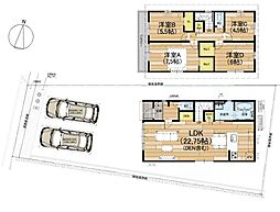 京都市左京区上高野口小森町　第1期　新築一戸建て 6号地