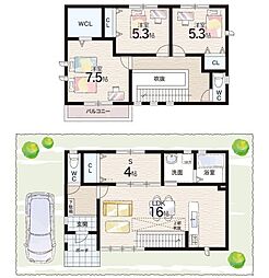 堺市東区草尾　中古一戸建て 1区画