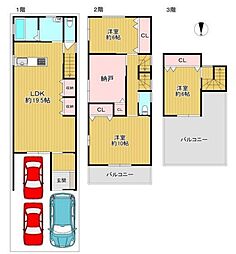 大阪市生野区勝山南　中古一戸建て 1区画