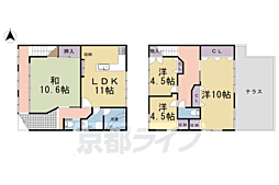 京都市中京区西ノ京勧学院町の一戸建て