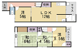 勧修寺瀬戸河原町貸家