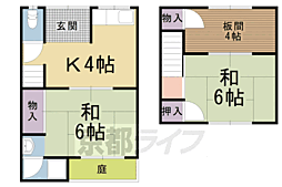 今里細塚18−1貸家 西側南端