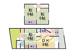 京都市右京区北嵯峨北ノ段町の一戸建て