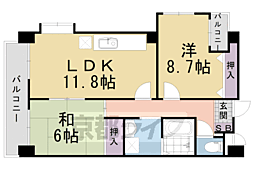 アグラード長岡京 206