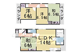 山田大吉見町貸家 -