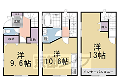 京都市中京区西ノ京勧学院町の一戸建て