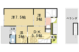 京都市右京区嵯峨野開町の一戸建て