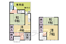 京都市右京区太秦安井北御所町の一戸建て