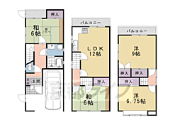 京都市西京区松室吾田神町の一戸建て