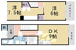 京都市中京区聚楽廻東町の一戸建て