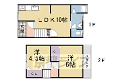 京都市伏見区横大路貴船の一戸建て