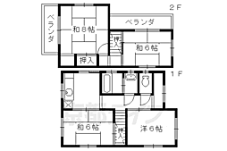 京都市西京区下津林中島町の一戸建て