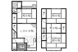 京都市伏見区深草勧進橋町の一戸建て