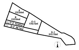 売土地 岡崎市藤川町字石丸C区画