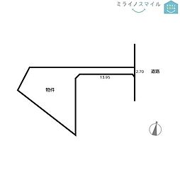 山之手小学校豊田市緑ヶ丘1丁目　売地