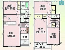 三崎小学校豊明市三崎町ゆたか台2期　1号棟