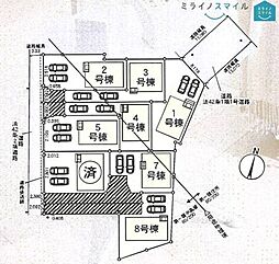鷲塚小学校碧南市神有町第2　全8棟　1号棟
