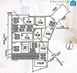 鷲塚小学校碧南市神有町第2　全8棟　2号棟