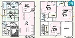 明和小学校安城市根崎町第4全2棟　2号棟