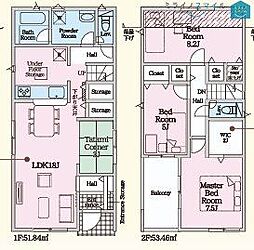 朝日小学校豊田市宮上町第3全2棟　1号棟