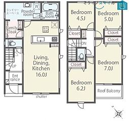 大浜小学校碧南市宮町6丁目第1期　全2棟　2号棟